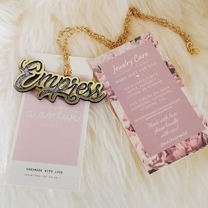 Handmade paper jewelry - Necklace